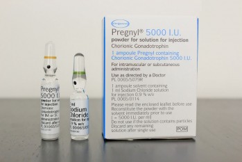 UK - Pregnyl 5000iu HCG gonadotrophin